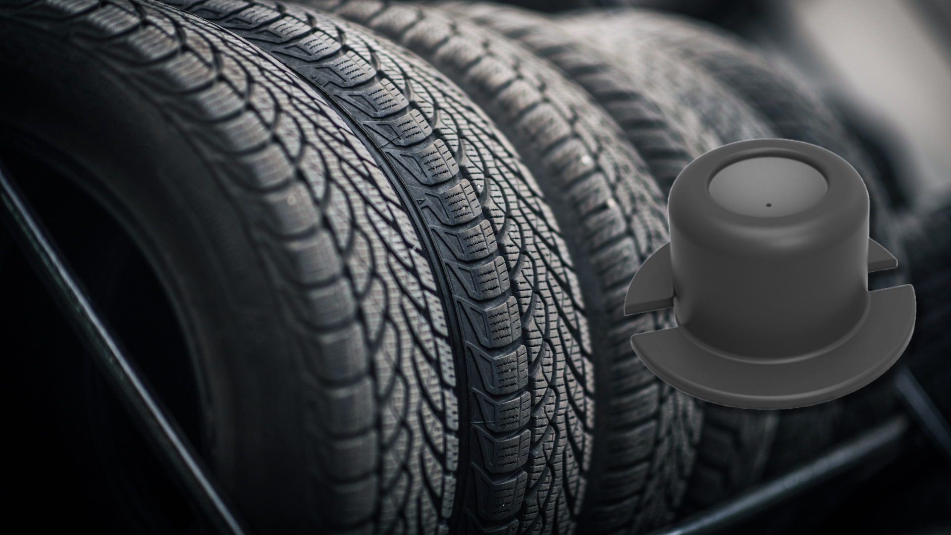 Internal TPMS Sensor - Intelligent tire pressure and temperature monitoring sensor for heavy-duty fleets with 5-year battery life