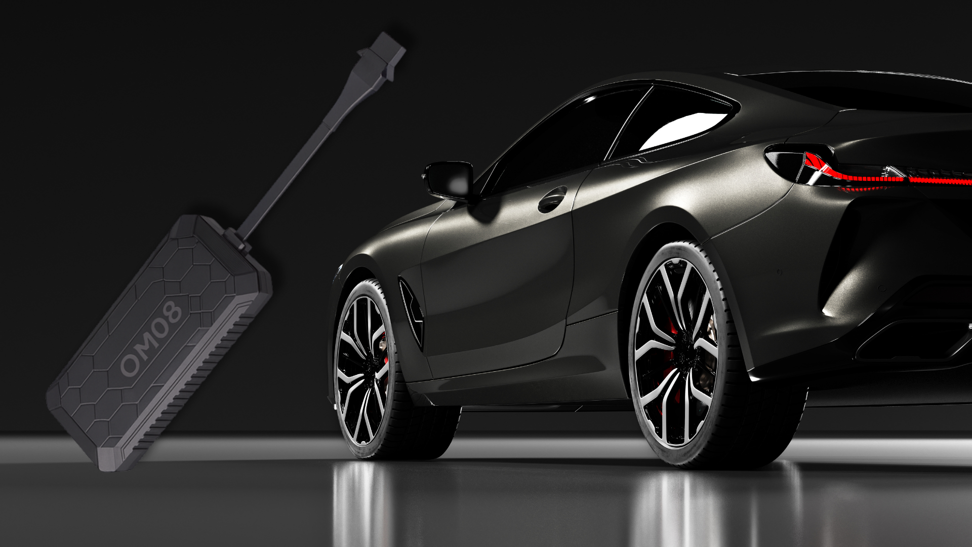 OM08 Compact 2G GPS Tracker - Economical vehicle tracking device for motorcycles and light vehicles