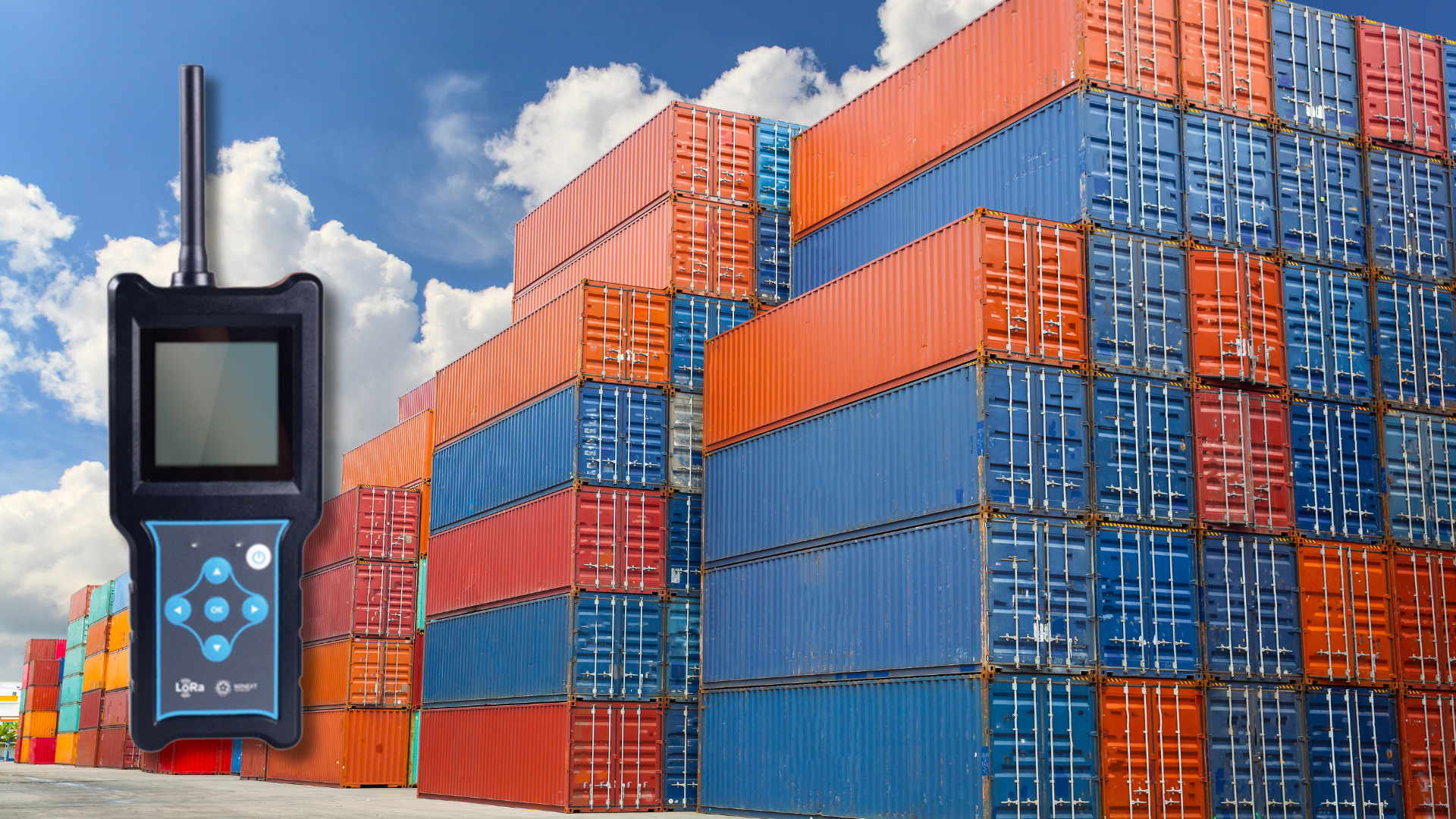 OM-106 LoRaWAN Signal Tester - Professional field tester for network coverage evaluation with GPS and LCD display