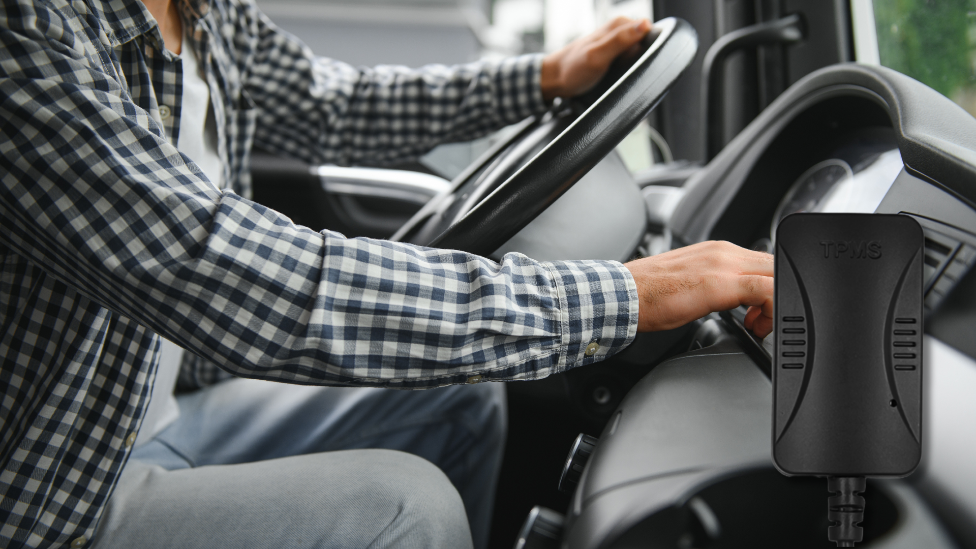 RS232 Receiver - TPMS communication interface for telematics and fleet management with 433.92 MHz reception and industrial stability